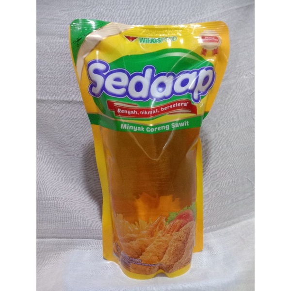 

Minyak goreng kemasan Sedaap murah meriah 1 liter