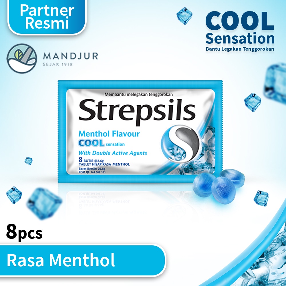 Strepsils (Menthol Flavor) Sachet