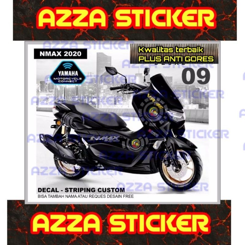 Sticker decal Yamaha NMAX 2020 Full Body decal Yamaha NMAX  2020 Full body 09