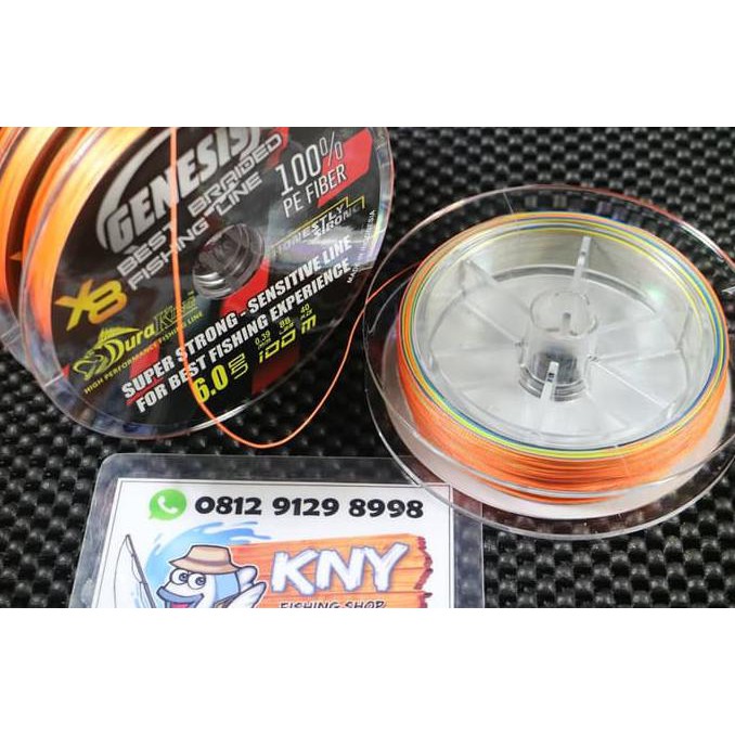 Benang Pancing Duraking Genesis PE 6 / 40 kg senar mancing IDOLA