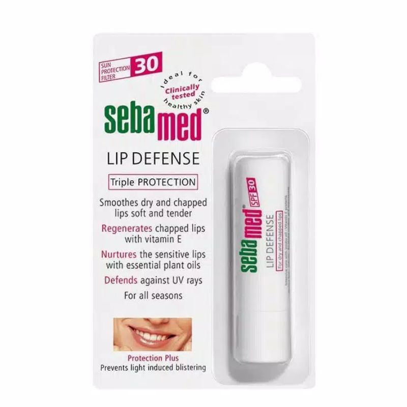 sebamed lip defense / lips balm sebamed / pelembab bibir