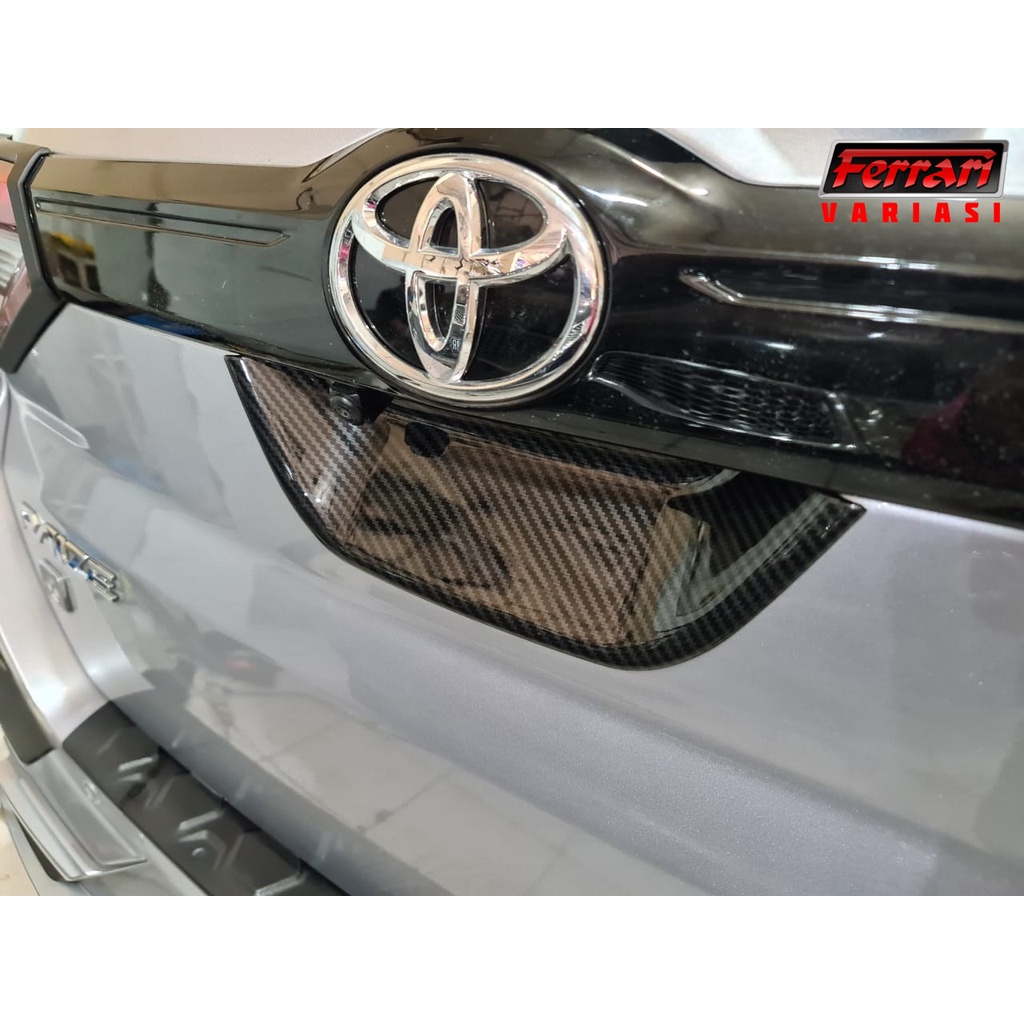 Rear Trunk Tail Door Handle Cover Trim toyota raize ferrari variasi