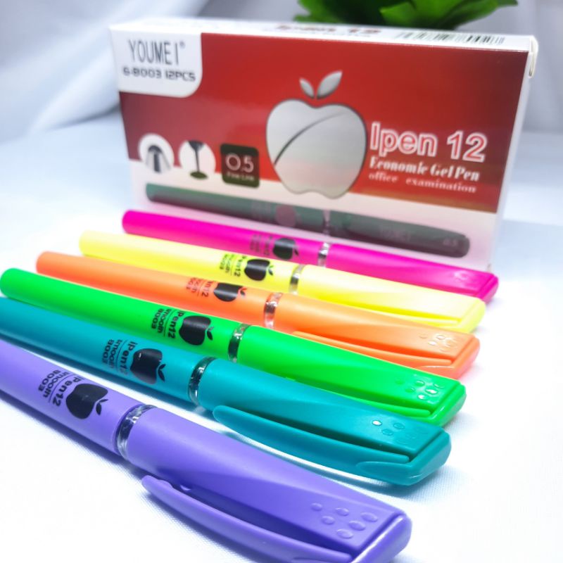 Pulpen IPEN Gel 0.5mm Isi 12 Pcs