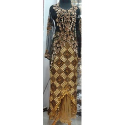 SET KEBAYA TILE HITAM