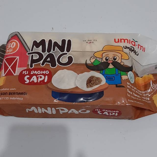 

Minipao isi daging sapi isi 30 biji/pack