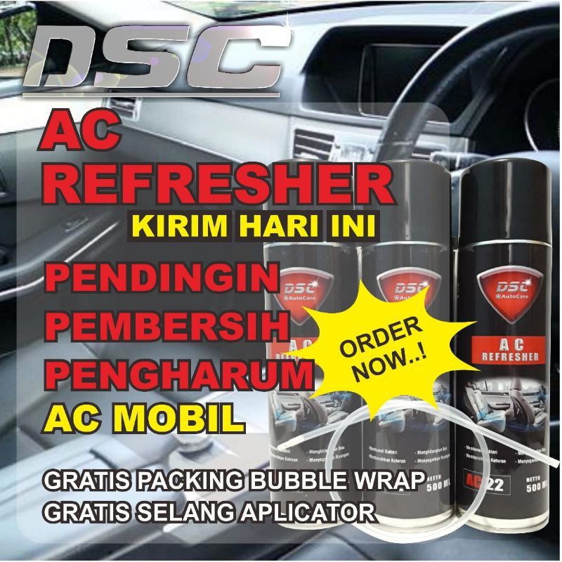 DSC Ac Cleaner Jumbo/pembersih ac/ac cleaner 500ml /ac split rumah mobil