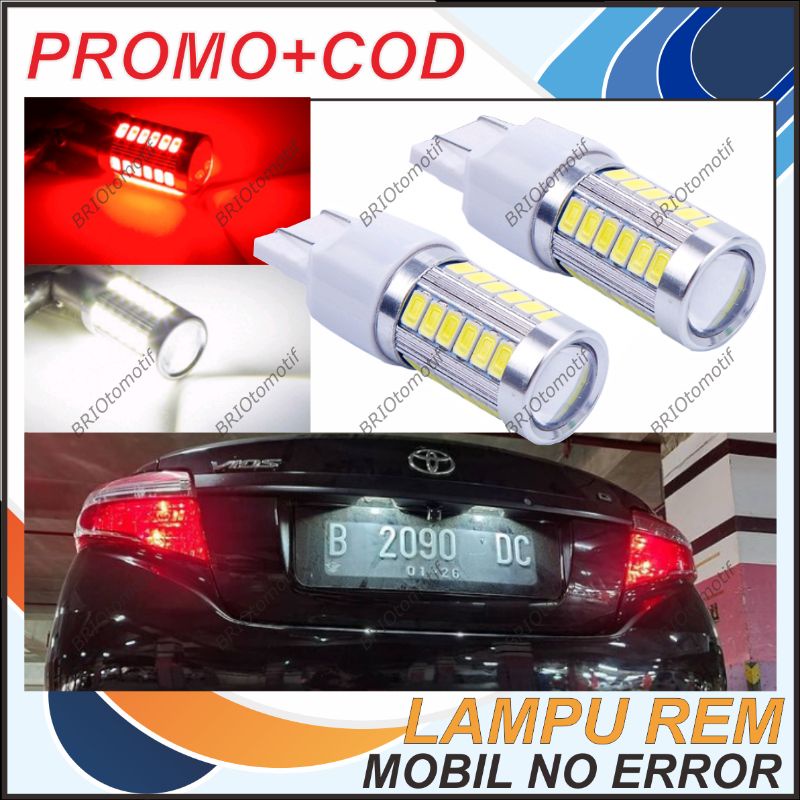 LAMPU REM STOP BELAKANG LED MOBIL T20 JAZZ BRIO MOBILIO CRV CITY ACCORD CIVIC BRV ODYSSEY HRV XTRAIL