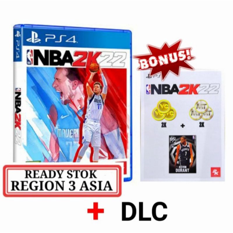 Kaset ps4 original NBA 2K22