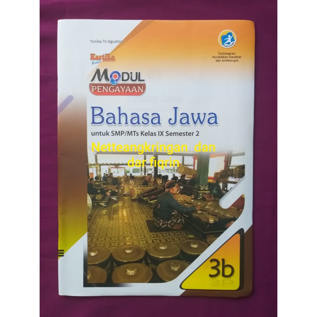 LKS Bahasa Jawa SMP MTs Kelas 7 9 rev 2018 Semester 2 K13 Baru Top kartika