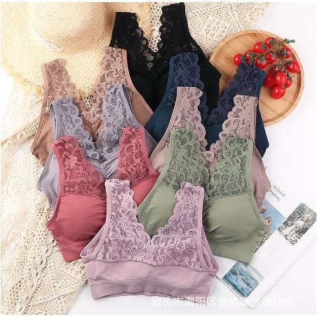 GO! BR026 Bra BH Wanita Tanpa Kawat Bahan Halus Pakaian Dalam bralette Elastis Sexy Busa IMPORT