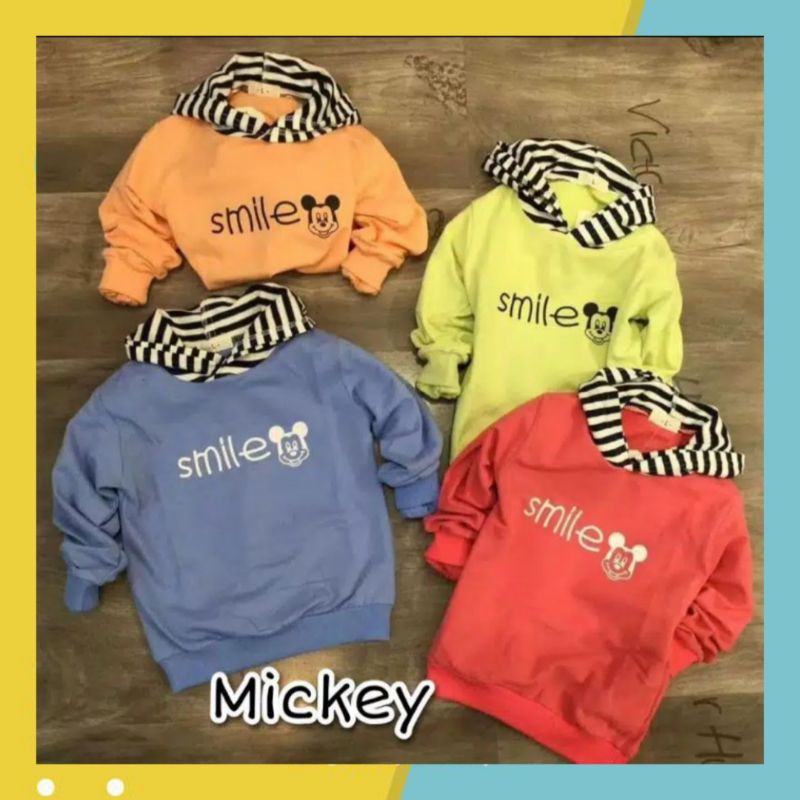 Jaket Sweater Hoodie Import anak perempuan laki-laki bayi- 3 Tahun