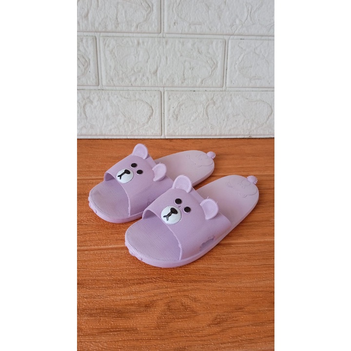 Sandal Slop Anak Karet Morego Bear