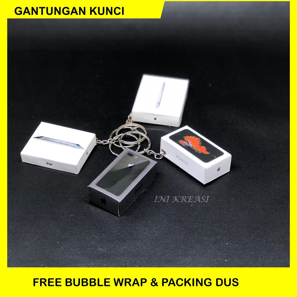 GANTUNGAN KUNCI - GANCI MINIATUR BOX GADGET IPHONE, SAMSUNG | Shopee