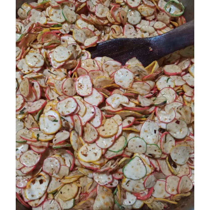 

Seblak Kering pedas gurih daun jeruk 250gr