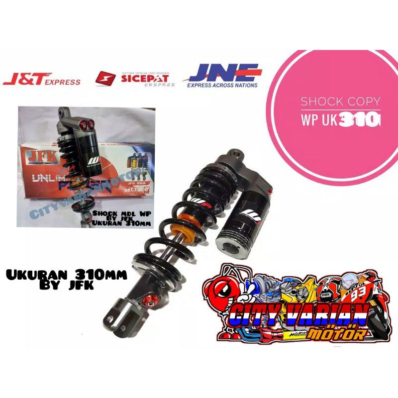 Shockbreaker Shock WP tabung atas 310MM 330MM Scoopy new Mio j Fino Vario Beat New Beat Scoopy new