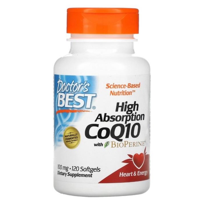 Vitamin / Doctor Doctor'S Best Coq 10 Coq10 Co Q10 100 Mg Isi 120 Best Seller