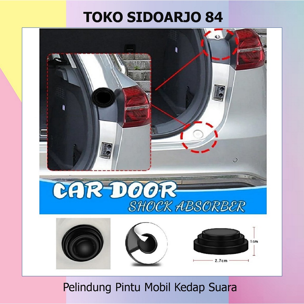 Pelindung Pintu Mobil Kedap Suara Silikon karet Meredam Getaran peredam suara pintu mobil peredam getaran pintu mobil