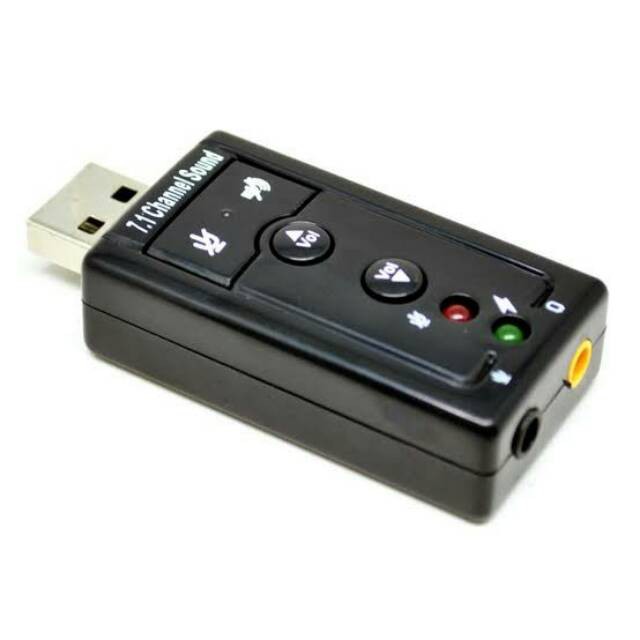 Conector Konektor Converter Konverter Adapter Usb To Sound Card 7.1 Channel