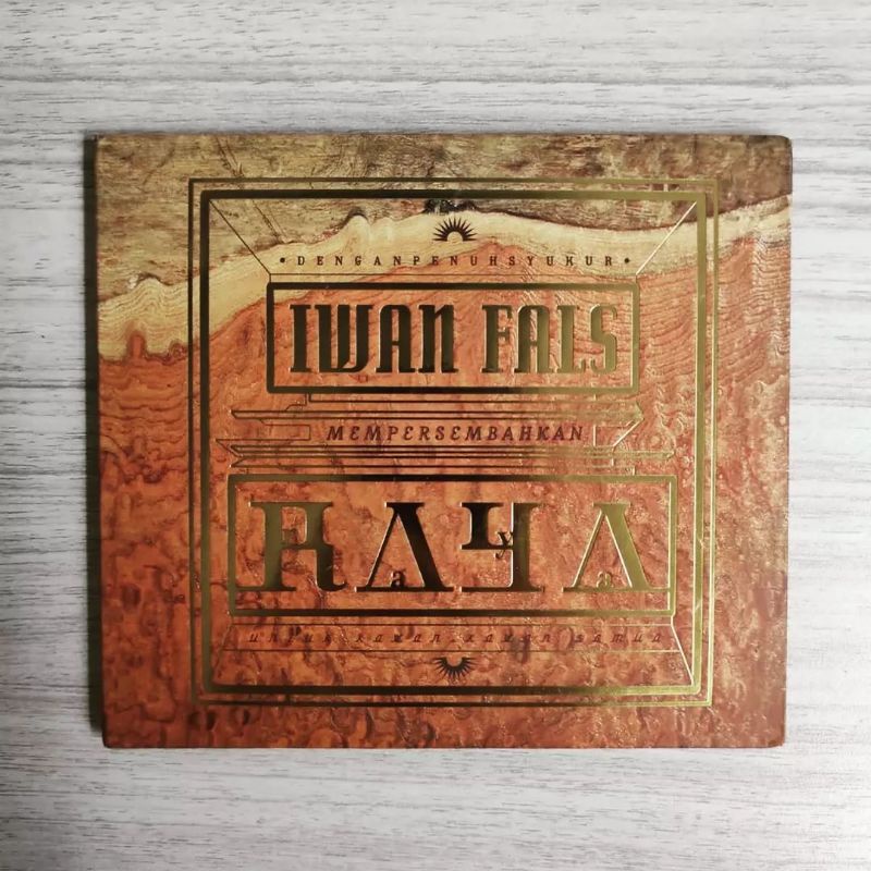 CD MUSIK ORI LOKAL Iwan Fals - Raya (2 disc)