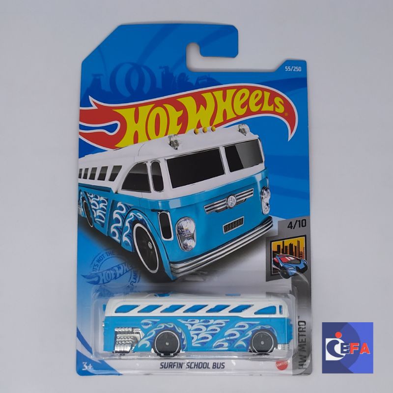 HOTWHEELS - SURFIN' SCHOOL BUS