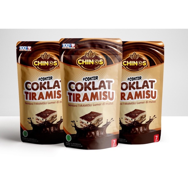 

CHOCO CHINOS COKLAT TIRAMISU COKELAT ISI FLA FAVORIT KITA SEMUA