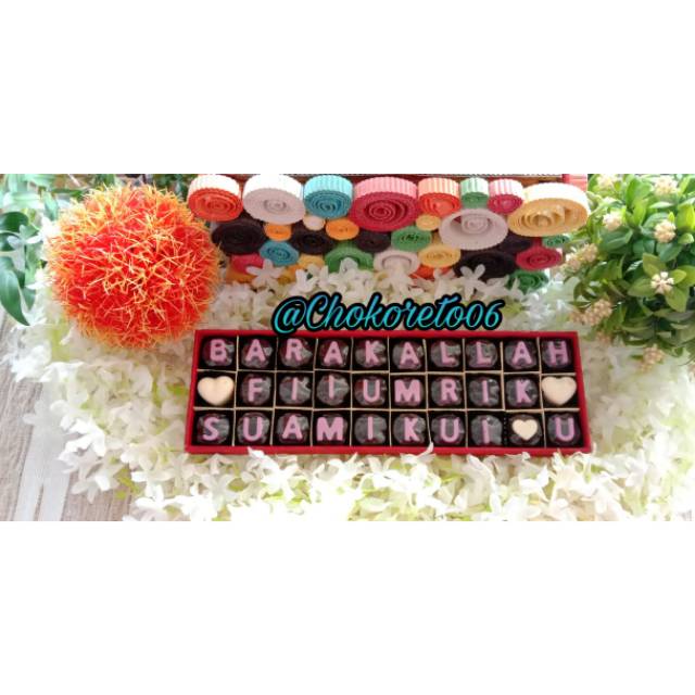 

Coklat Huruf_Buket Coklat_souvenir Coklat