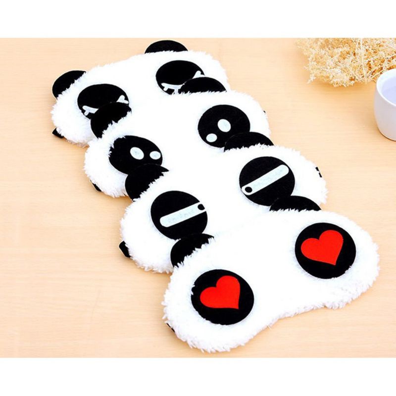 Penutup Mata Motif Panda - Portable Penutup Mata