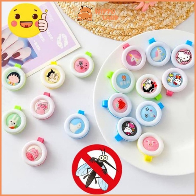 HIPPO LAND Bikit Guard Clip Anti Mosquito Musim panas Insect Pin Summer 149