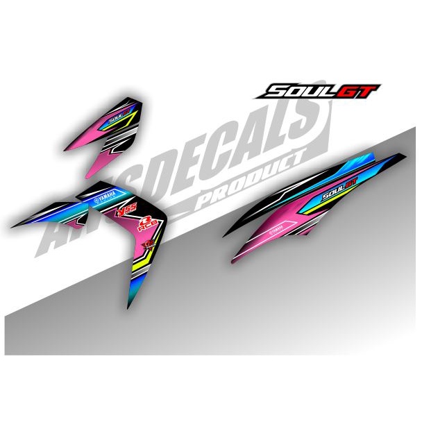 striping soul gt 115 stiker soul gt 115
