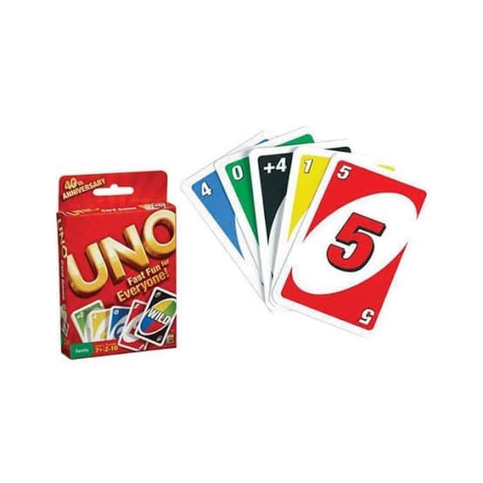 KARTU U'N'O FAMILY GAMES - Mainan Keluarga Kartu u'n'o