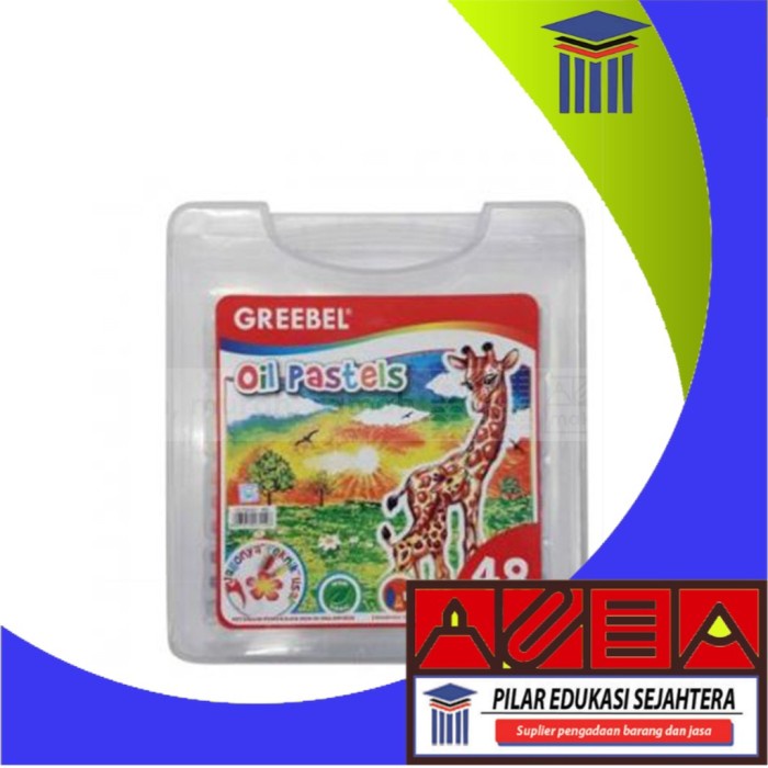 

CRAYON / OIL PASTEL GREEBEL ISI 48 WARNA MURAH