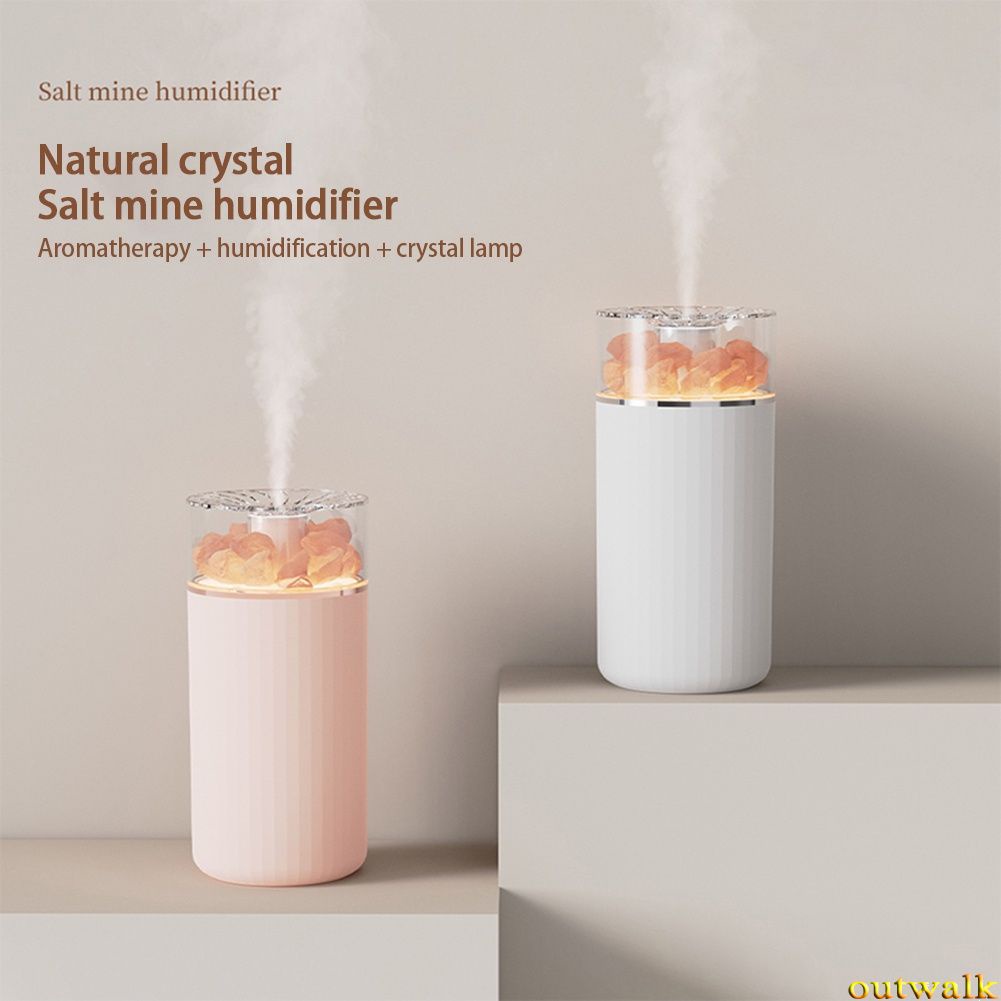 Small night light silent aromatherapy large-capacity mineral salt humidifier OW