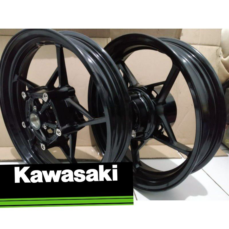 Velg velk pelek Ninja 250 Fi new original 100 persen ori