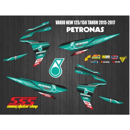 Striping Variasi Vario 125/150 Led Petronas