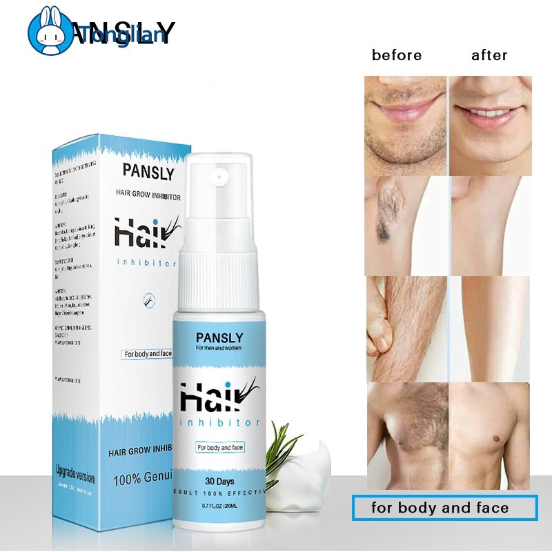 Whole Body Inhibits Hair Growth Sprays Mild Non Irritating Tong