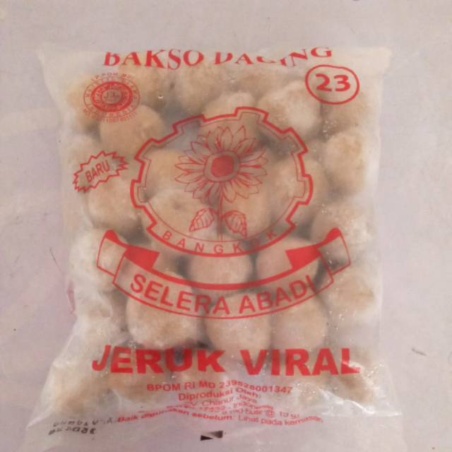 

Baso Daging Jeruk Viral isi 50