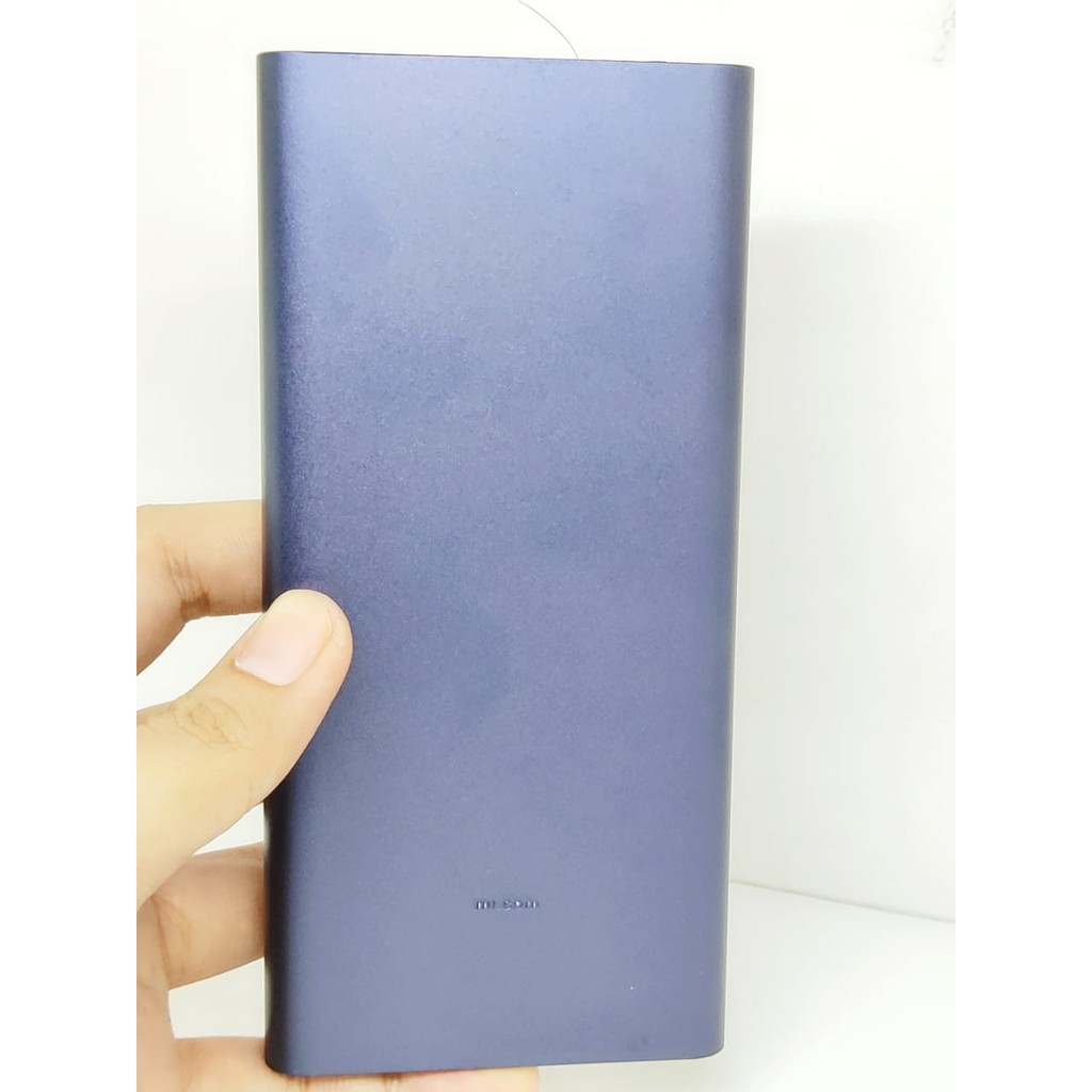 PowerBank Xiaomi 10000mAh Fast Charging Dual 2 USB Output with Cable Micro USB V8