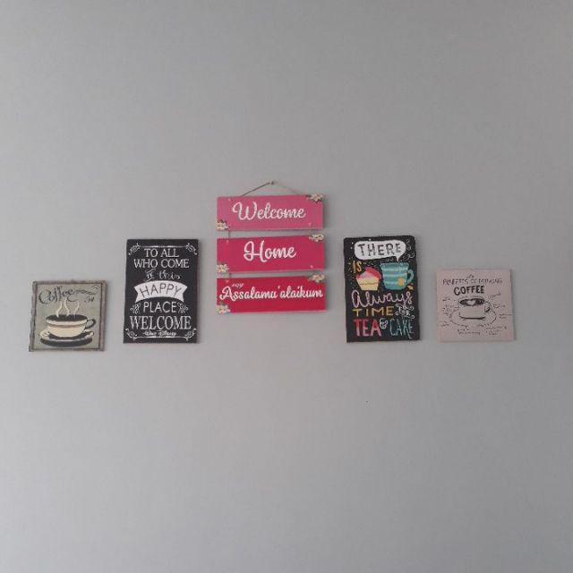 Hiasan Dinding Poster Kayu Al-164
