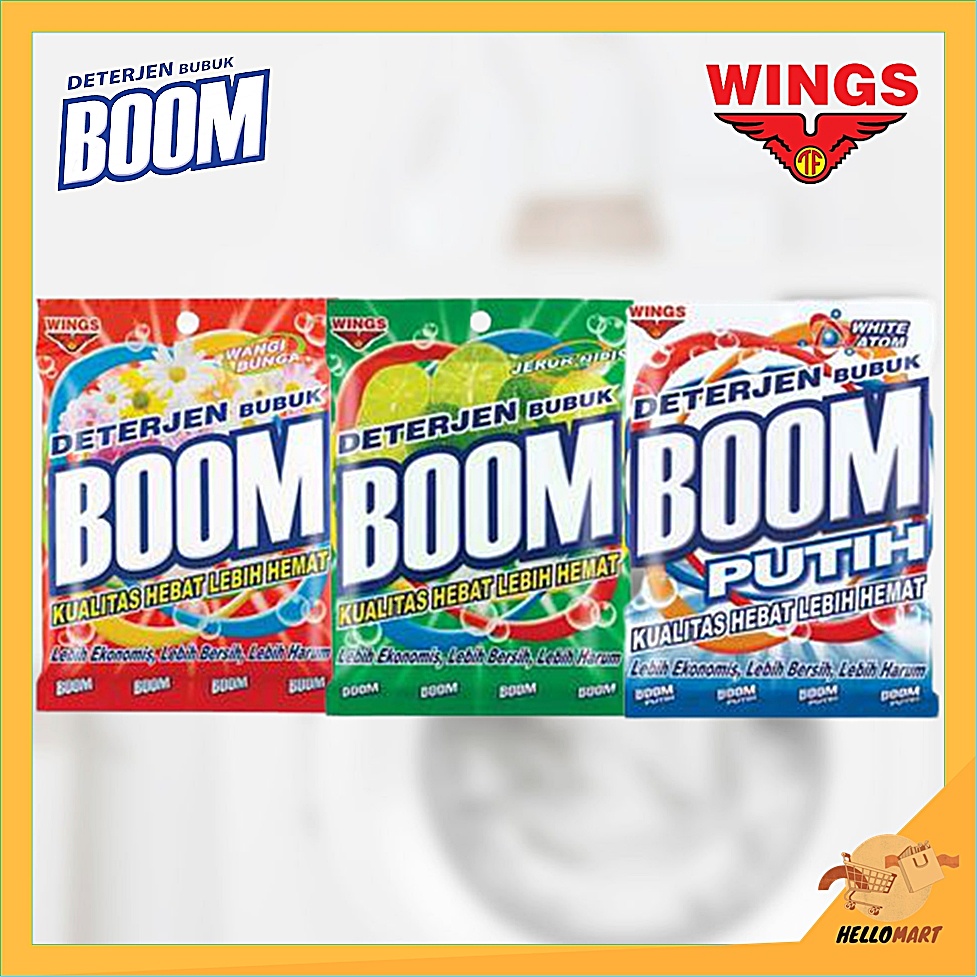 ORIGINAL BOOM Deterjen Bubuk 315gr / Detergen / HELLOMARTID