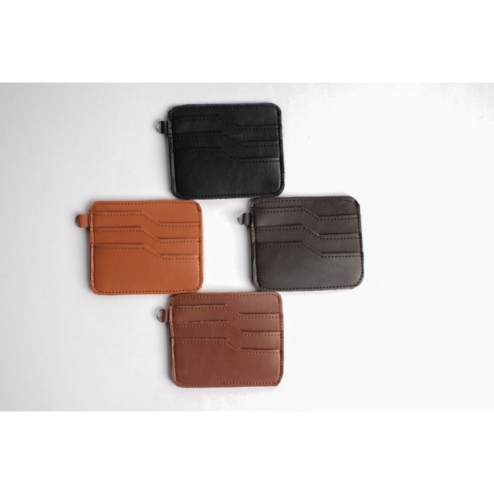 

Murah Card Holder / Dompet Mini Slim Wallet 6 Slot + 1 Slot Uang Souvenir Murah