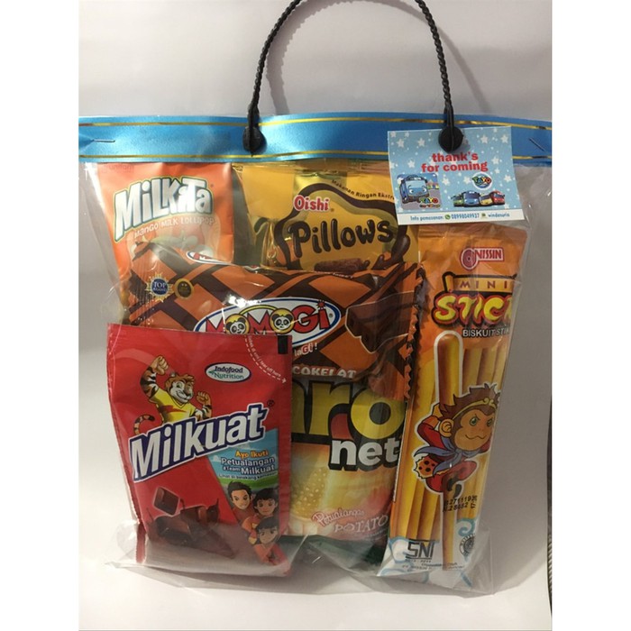

Paket Bingkisan Snack Ulang Tahun