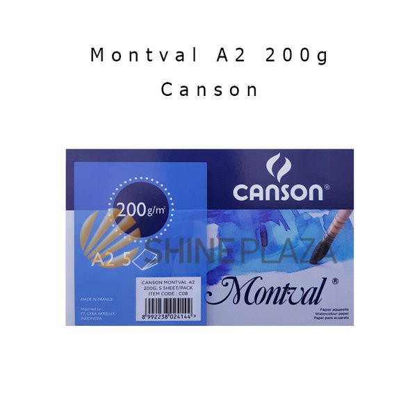 

Dijual Canson Montval A2 200 Gsm - Kertas Canson A2 - Kertas Gambar Canson Special