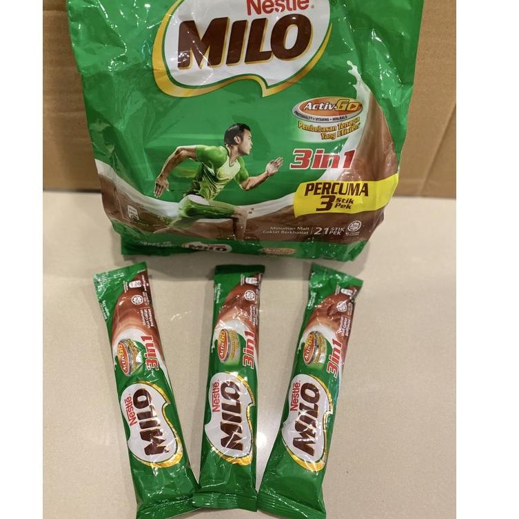 

STOCK TERBATAS Milo Malaysia / Ovaltine Malted Milk / Milo Gao Siew Dai Singapore / Ovaltine 3in1 Malaysia sachet 3479 ☽