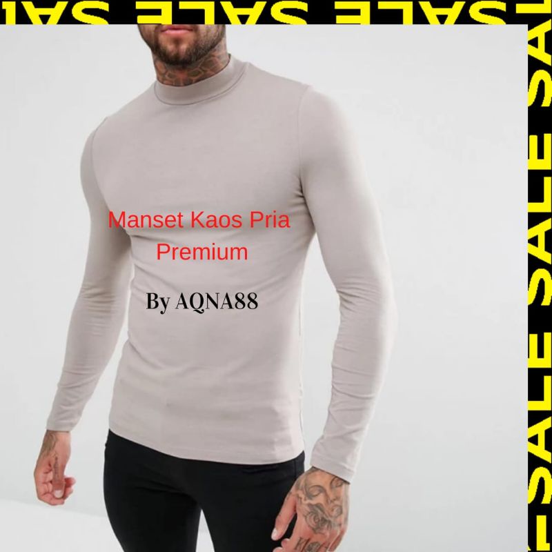 Manset Kaos Pria | Baju Manset Pria | Mangset Pria