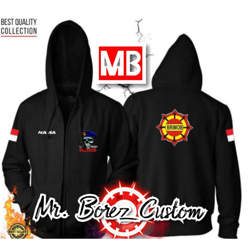 hoodie Brimob || jaket Brimob