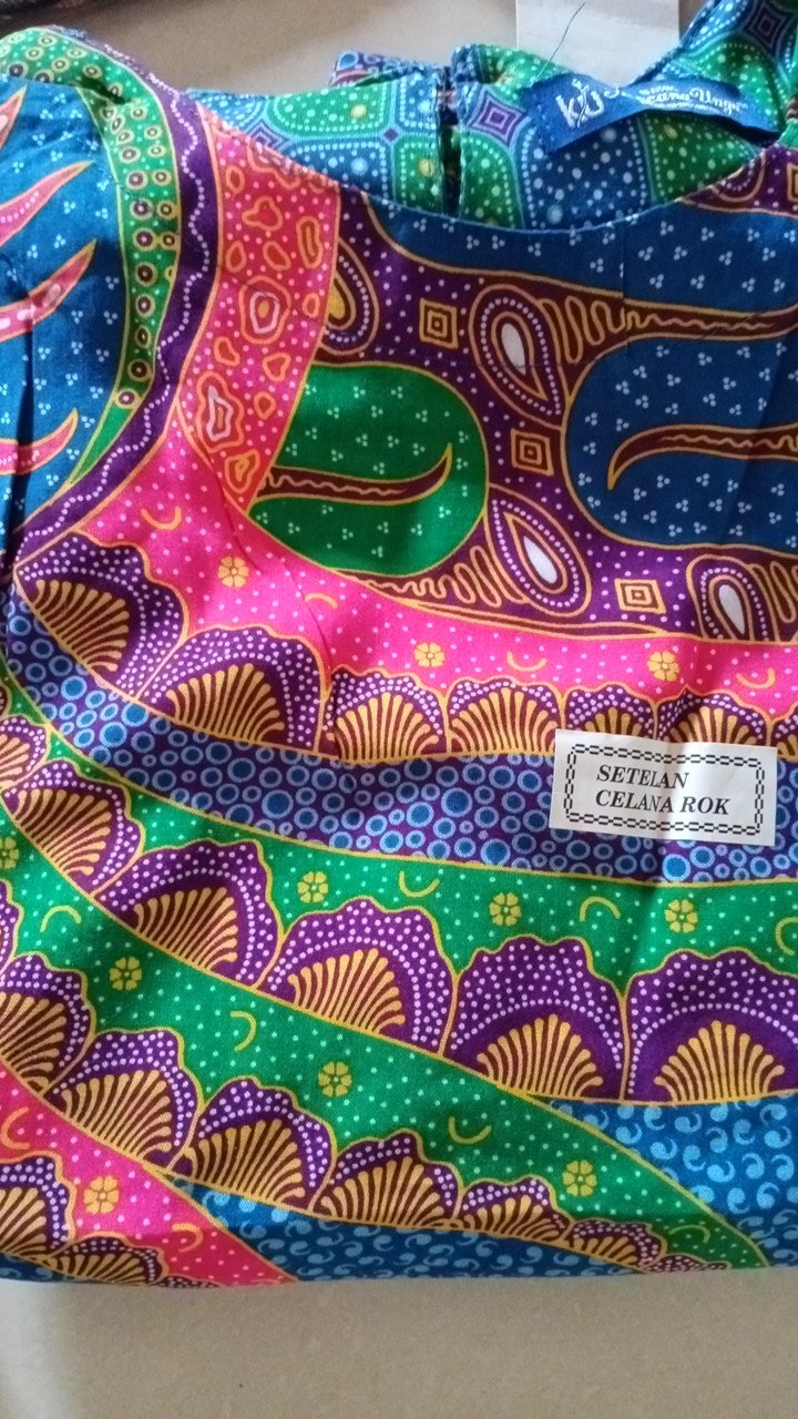 Stelan Celana Mx 85 Kencana Ungu Label Biru
