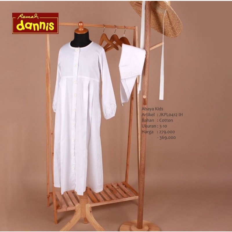 JA DANNIS IHROM || JUBAH ANAK PUTIH