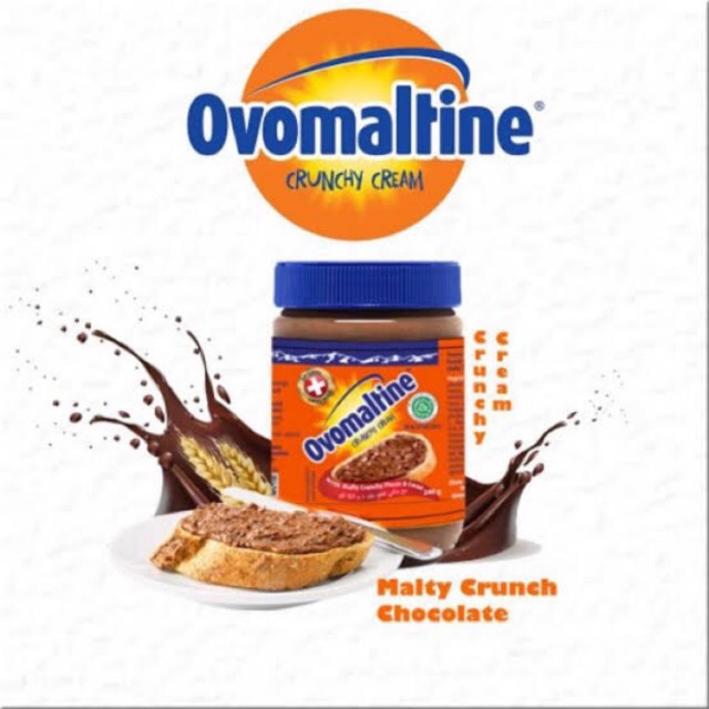 

OVOMALTINE CRUNCHY CREAM 240G dan 380G