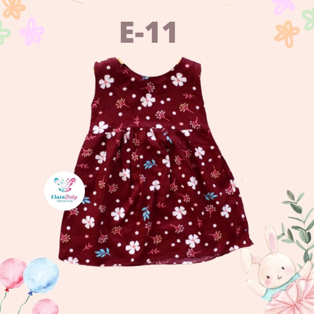 Plazababyku BBB DRESS SELLENAA dress anak perempuan bayi motif bunga lucu PART2