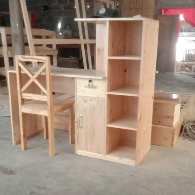 MEJA BELAJAR SET KURSI / MEJA KERJA / MEJA KOMPUTER GH64564Y